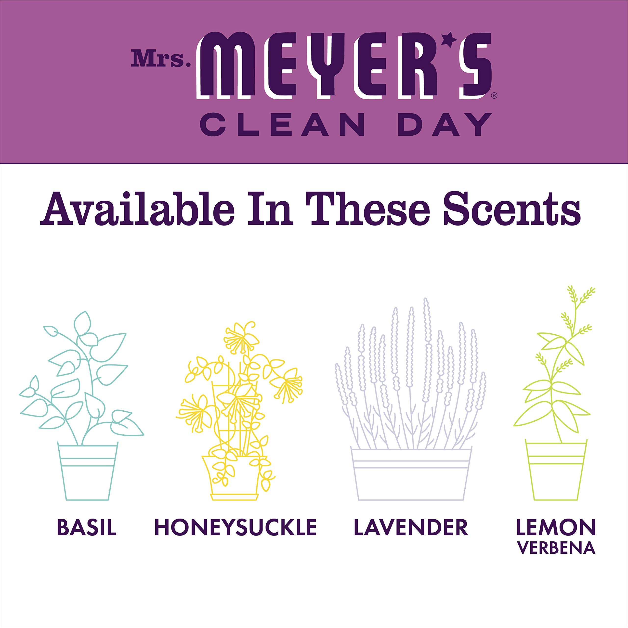 Cruelty-free emblem on Mrs. Meyer's Plum Berry packaging