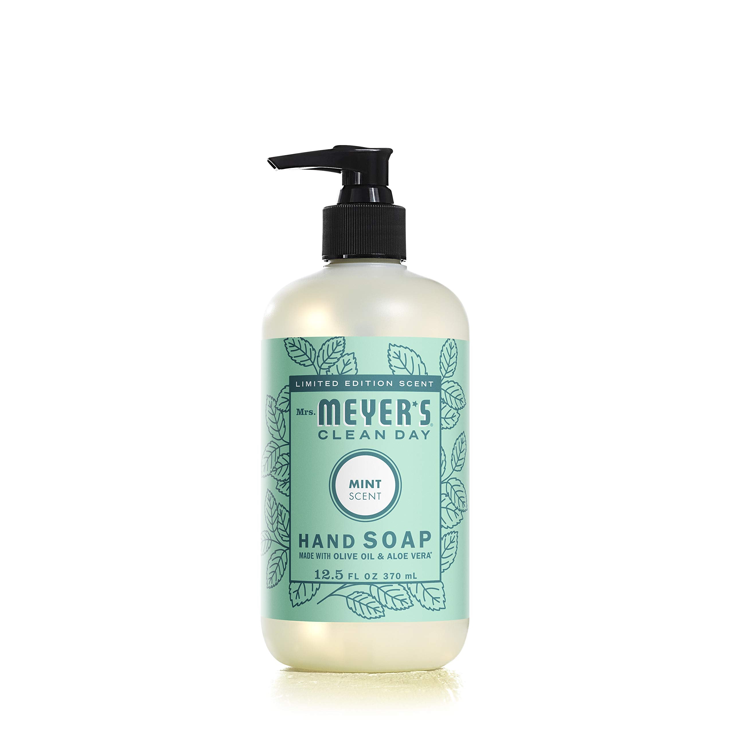 Savon mains Menthe de Mrs. Meyer's, parfum frais et énergisant