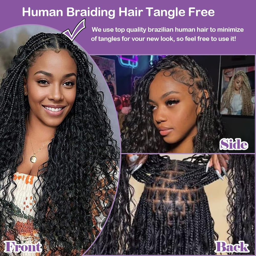 MsDanna natural color braiding hair blends with many tones.