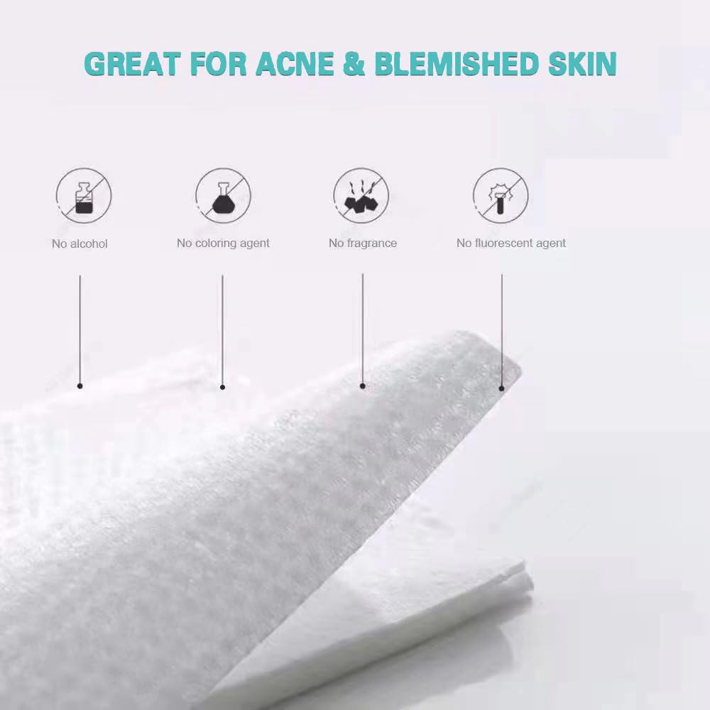 MSOEUESO disposable face towels for on-the-go cleansing and quick refresh