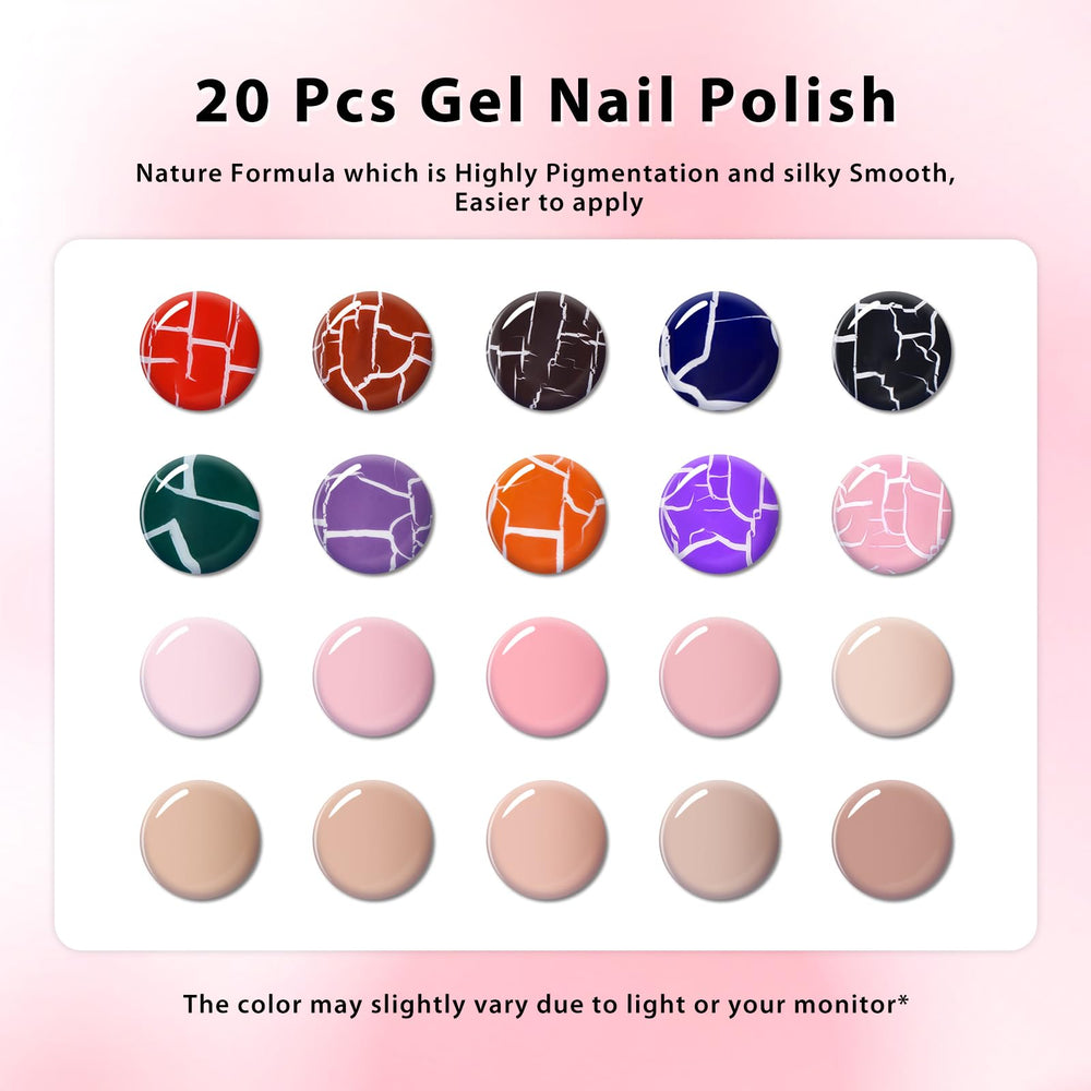 MSRUIOO long-lasting formula resists chipping with proper application