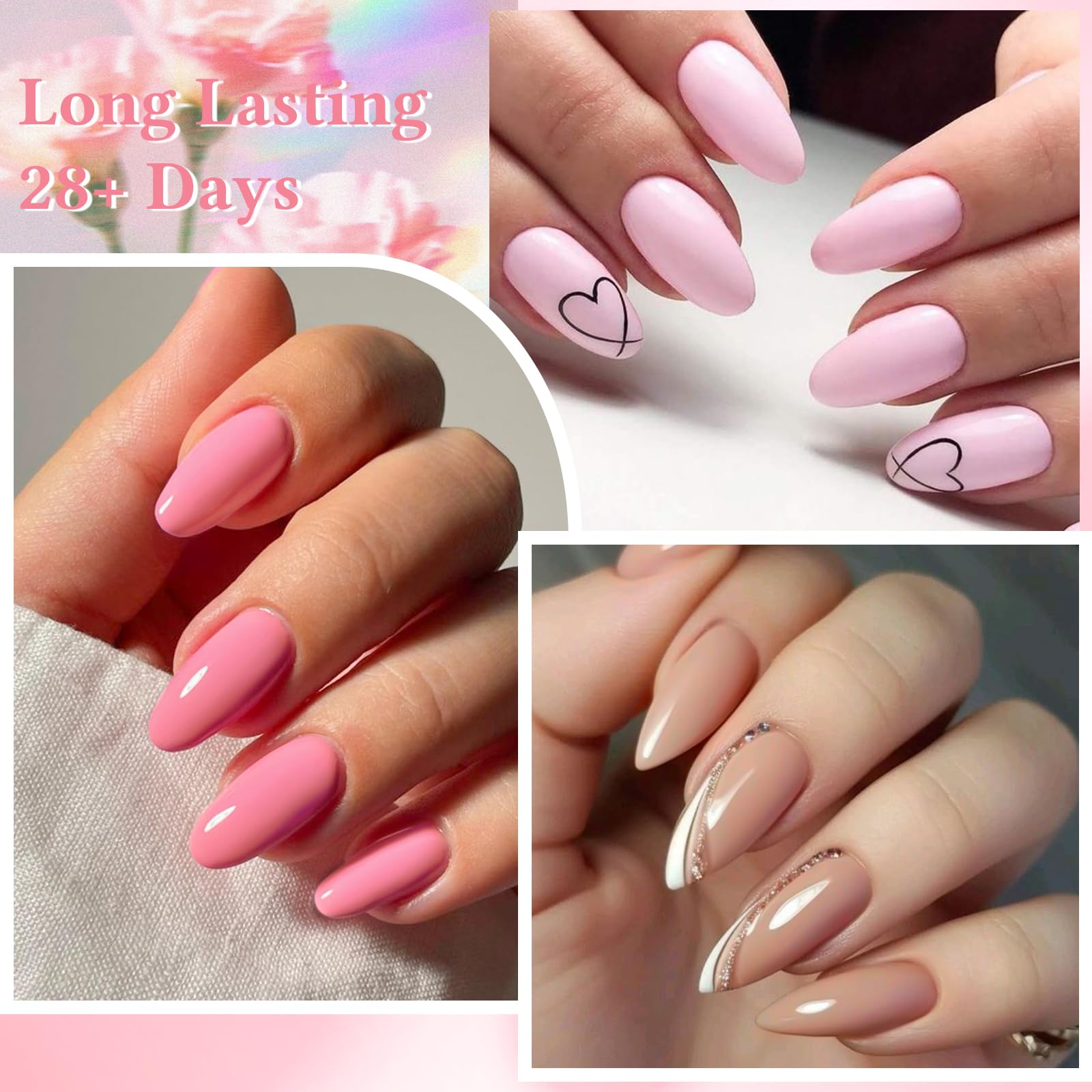 MSRUIOO nude skin tone gel polish offering smooth coverage and elegant daily wear
