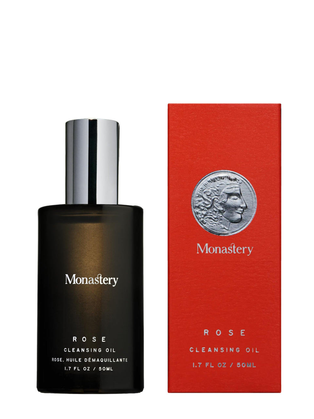 MST Monastery Rose Cleansing Oil with 100 petals for gentle makeup removal