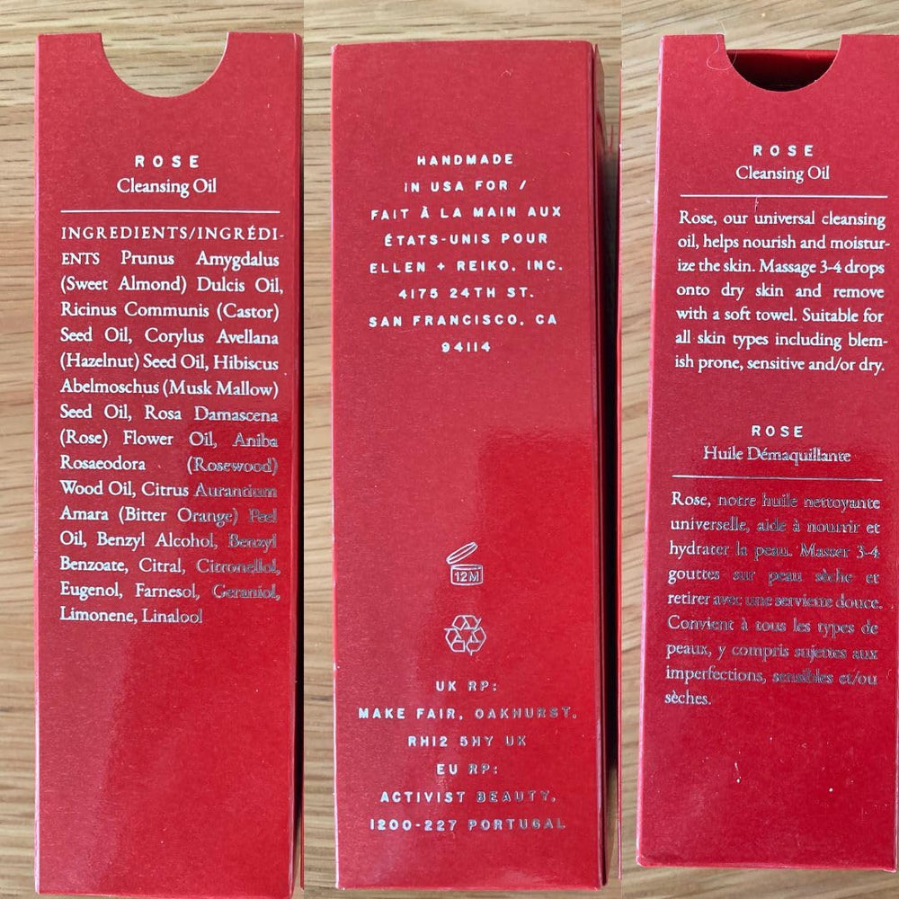 MST Monastery Rose Cleansing Oil offers luxurious cleansing ritual with rose scent