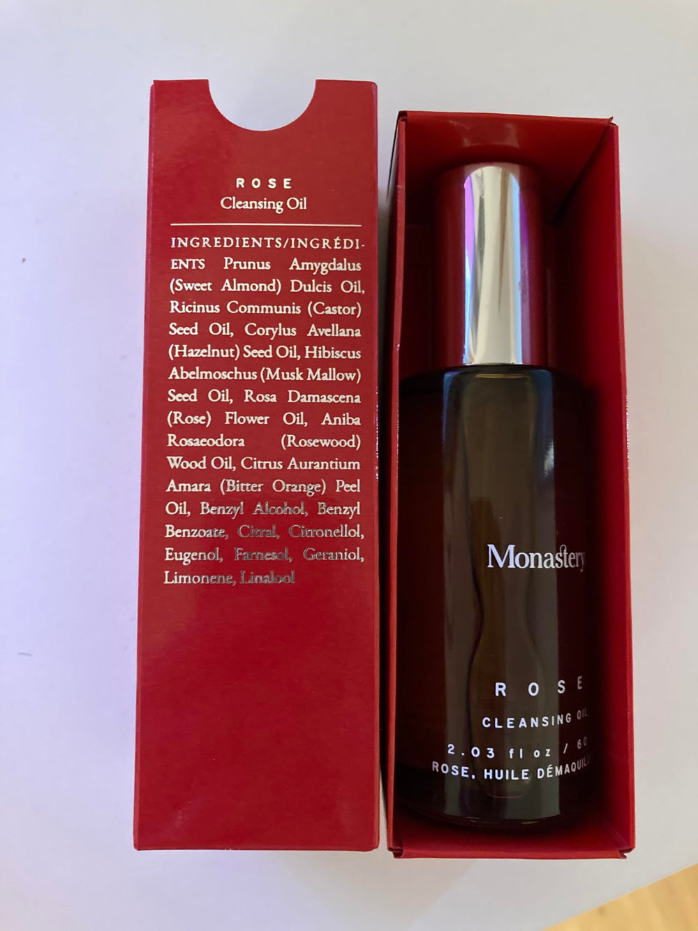 MST Monastery Rose Cleansing Oil pH-balanced formula protects the acid mantle