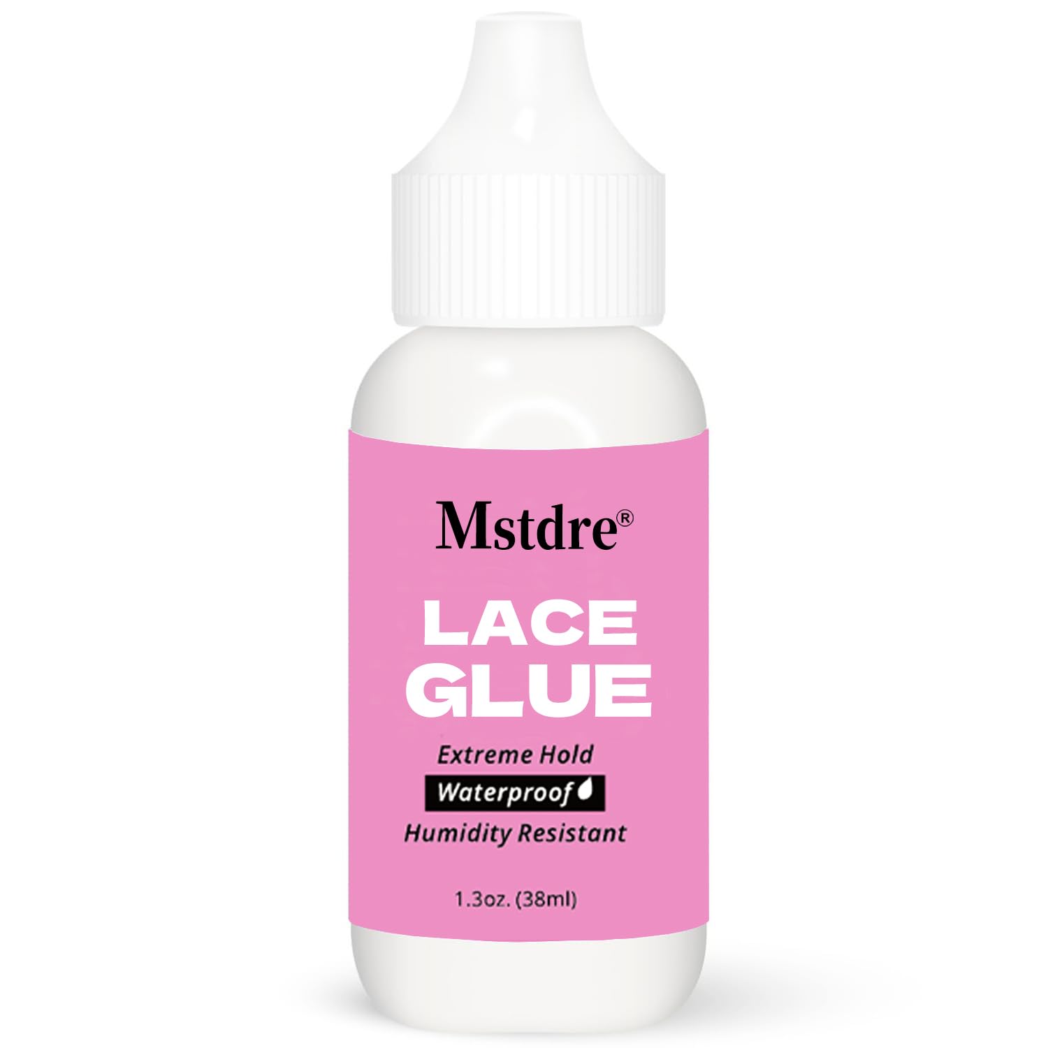 MSTDRE lace wig glue application ensures strong hold for natural-looking wear