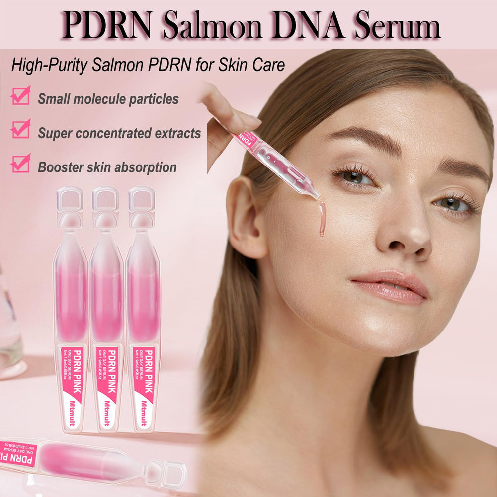 Mtmult PDRN ampoules 0.05oz close-up for precise on-the-go dosing