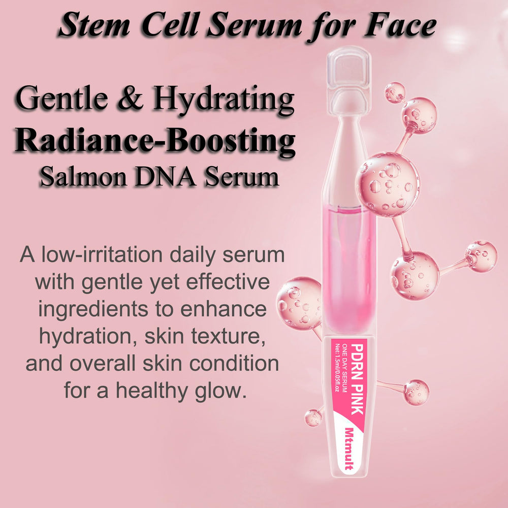 Mtmult skin glow after application with dewy finish