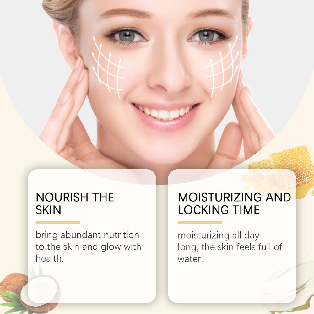 MUBSEOTH applying balm on hands and face for nourishment