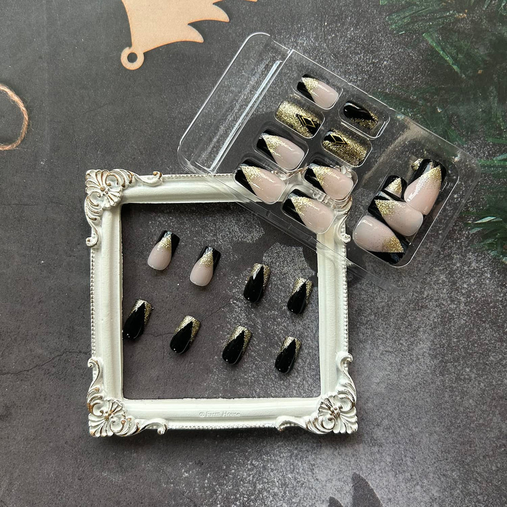Much Hotter square nails offer quick, mess-free application.