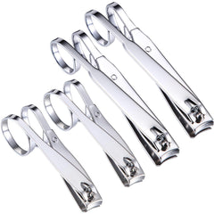 Mudder EZ Grip Nail Clipper Set close-up of ergonomic handle for easier control