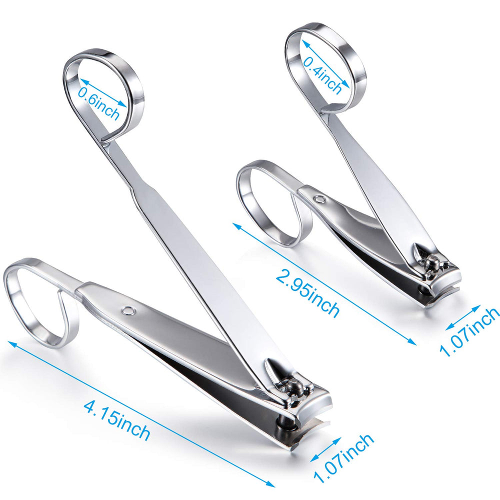 Mudder EZ Grip set trimming thick nails smoothly with minimal effort