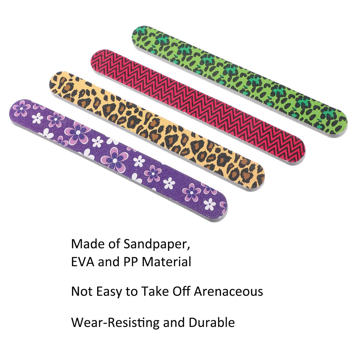 Mudder thick-grit nail buffer lasts longer between replacements.