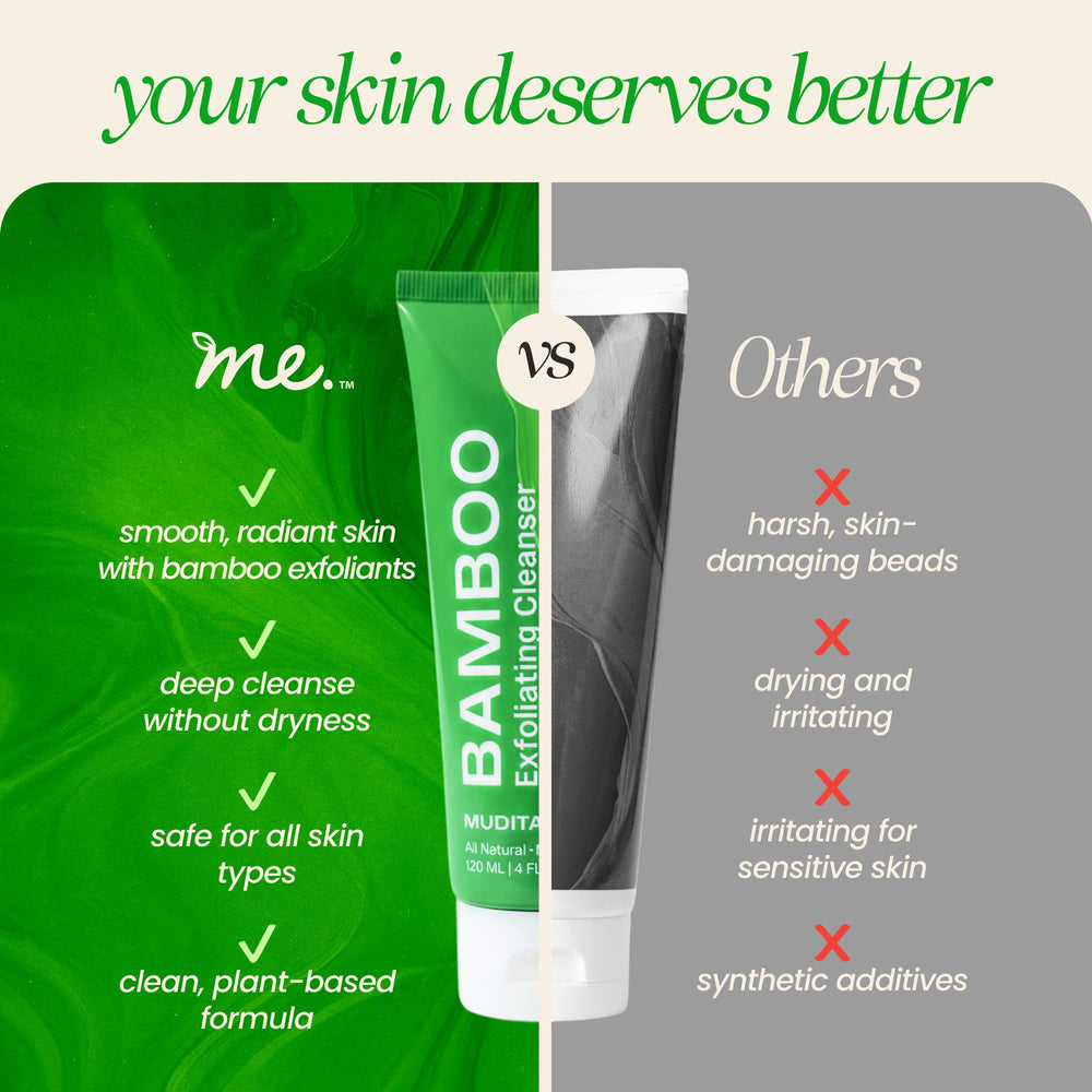 Mudita Earth Face and Body Exfoliator reveals spa-like freshness