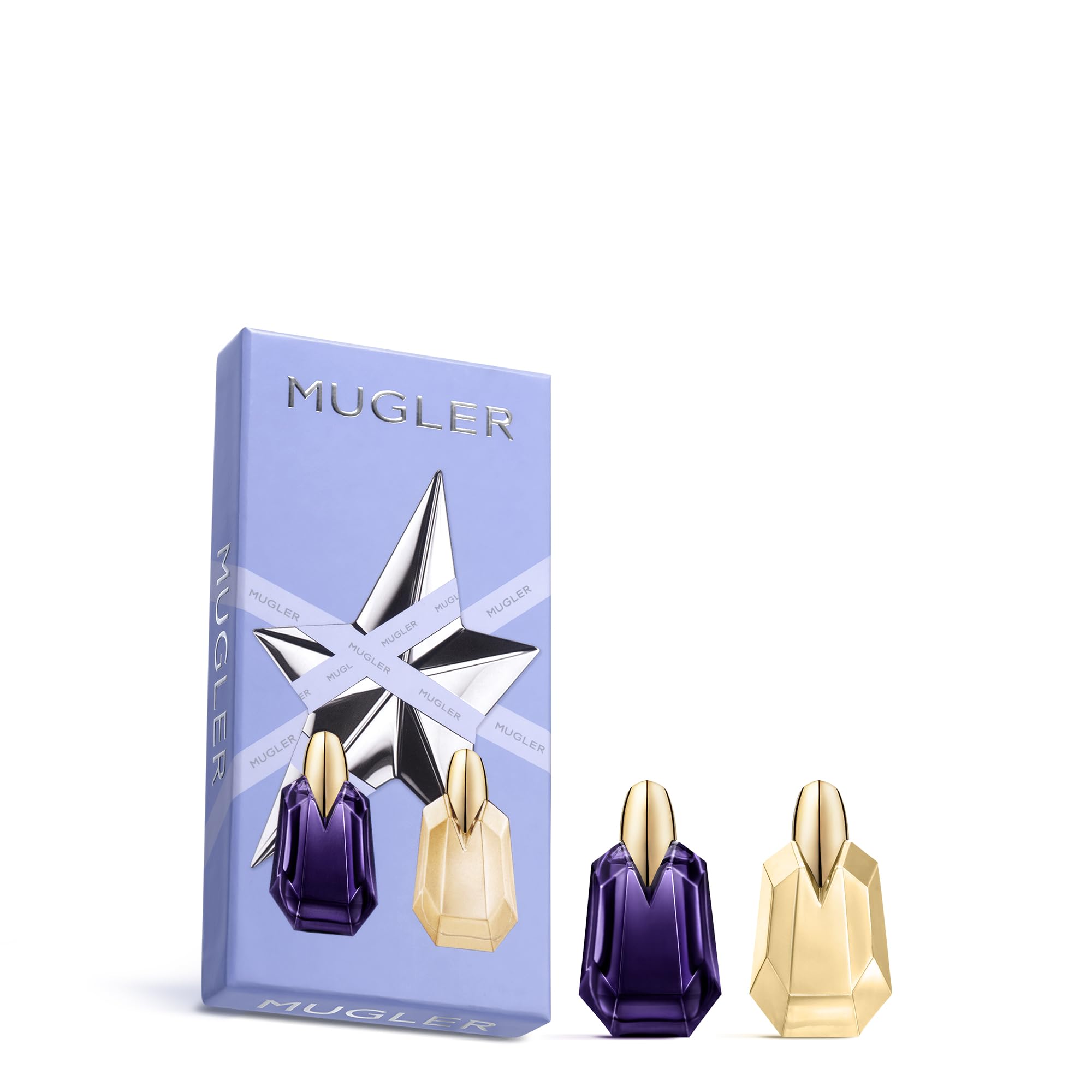 Mugler Alien and Alien Goddess travel duo, versatile scents for daily wear.