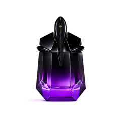 Mugler Alien Extraintense bottle front, signaling luxury and bold presence.