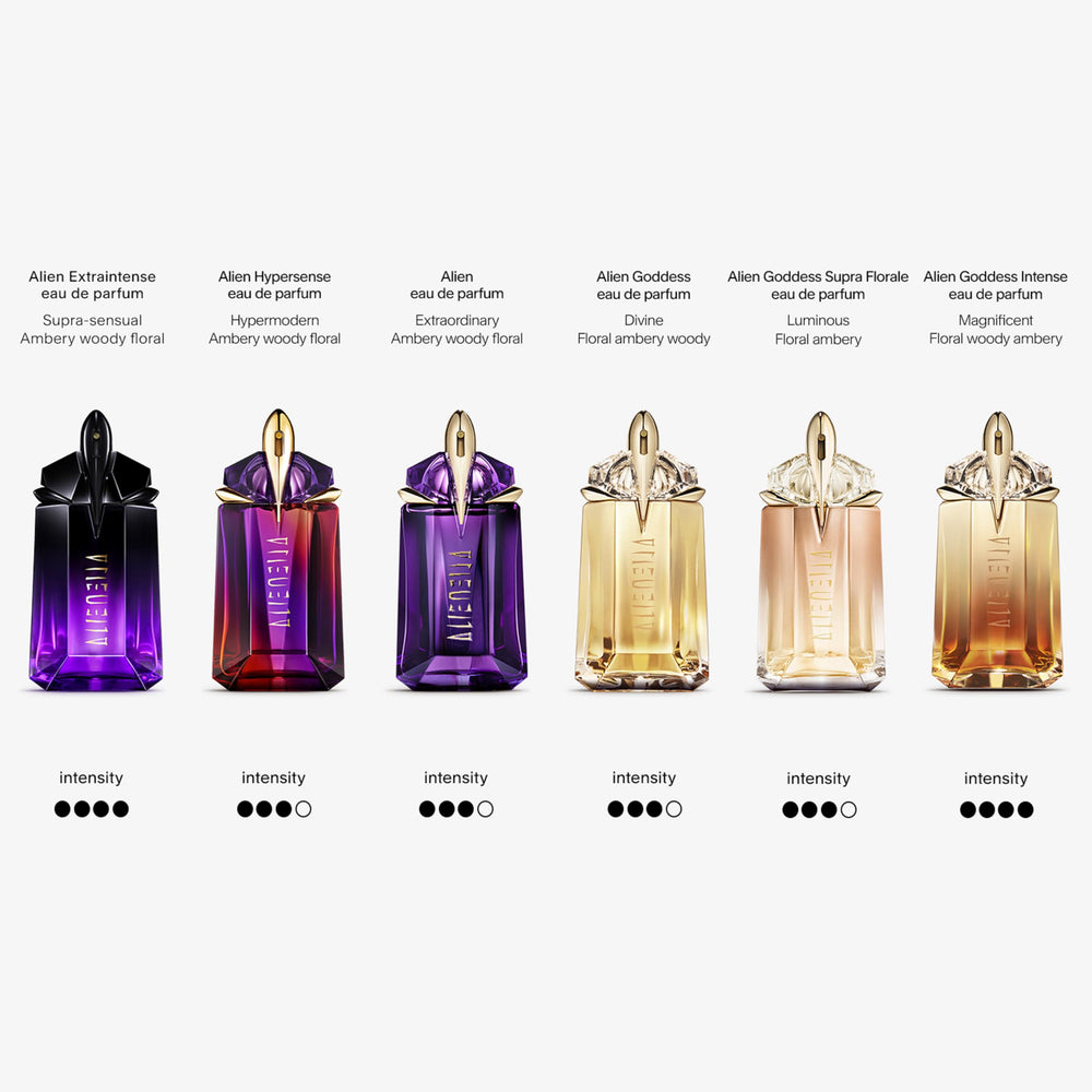 Mugler Alien travel-size 0.5 oz bottle for on-the-go use