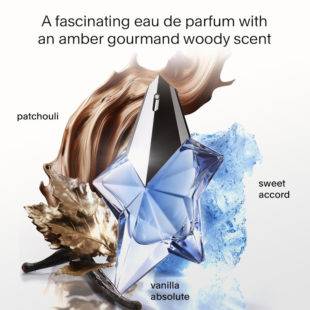 Mugler Angel 4-piece gift set packaging, perfect for holiday gifting.