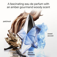 Mugler Angel 4-piece gift set packaging, perfect for holiday gifting.