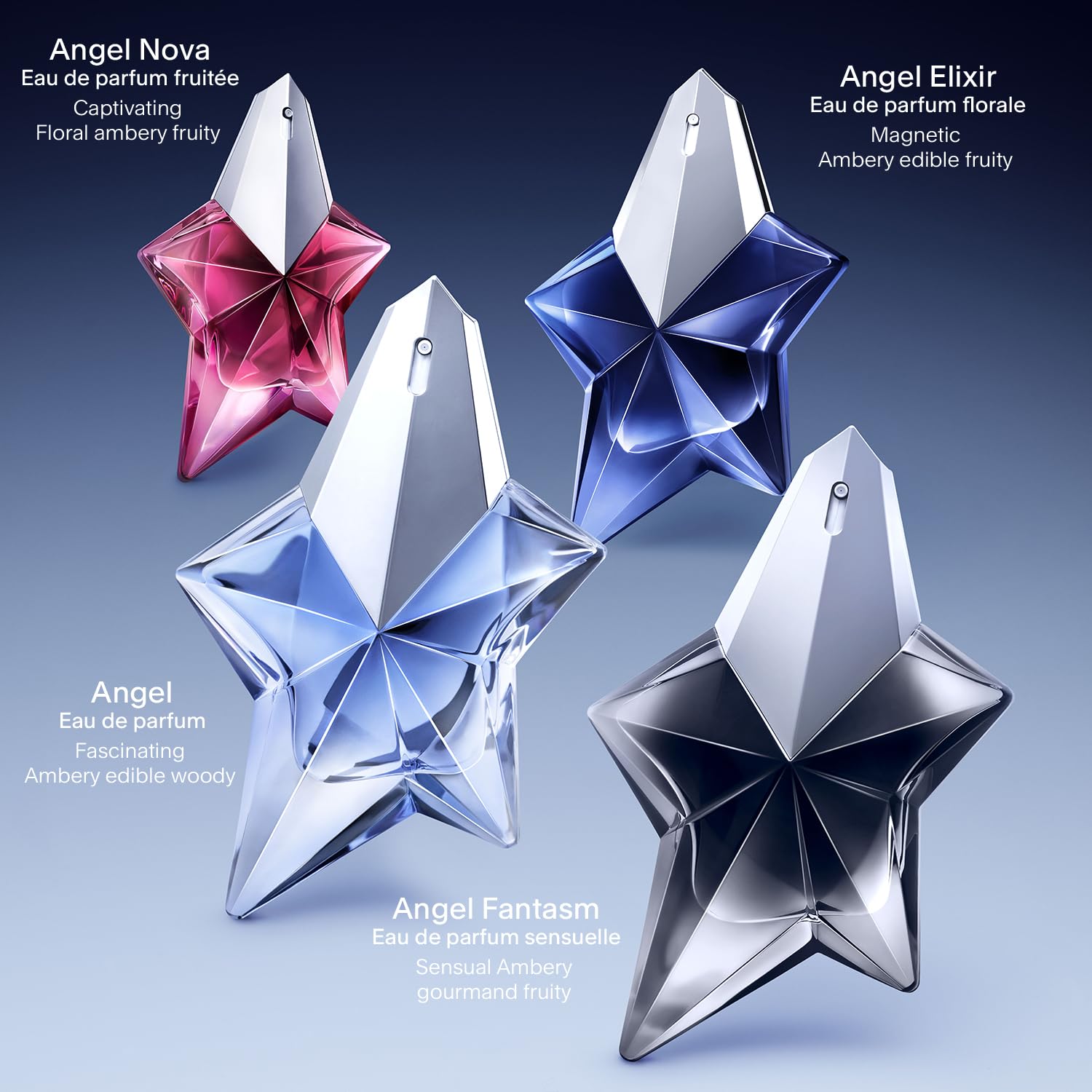 Mugler Angel Fantasm lifestyle shot suggests confident daily wear.