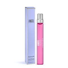 Mugler Angel Nova bottle cap close-up highlighting luxurious design and bold character on skin.