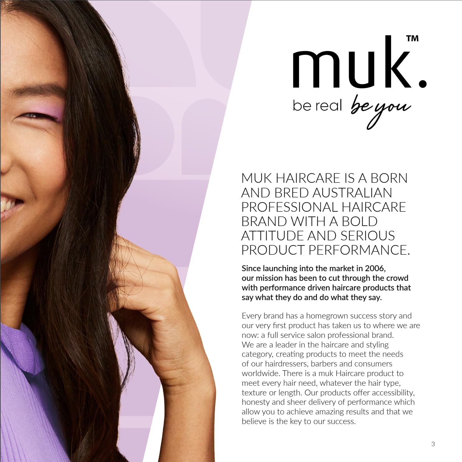 MUK Vivid Colour Lock conditioner nourishment graphic emphasizing moisture balance