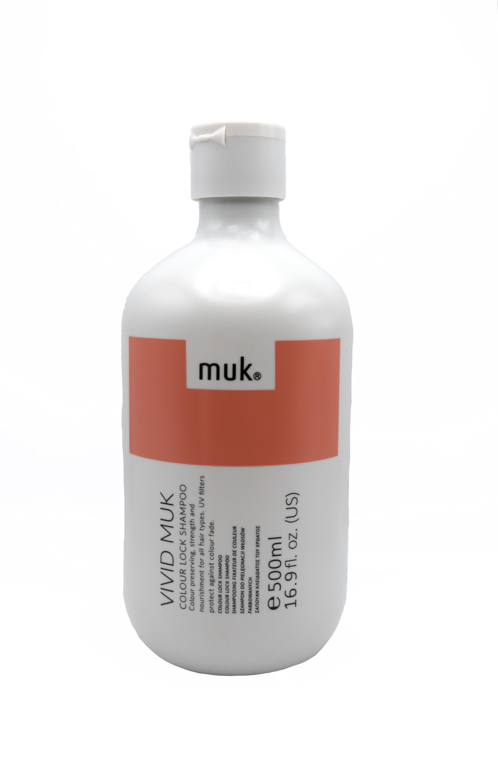 MUK Vivid Colour Lock duo pack front view with two 500ml bottles