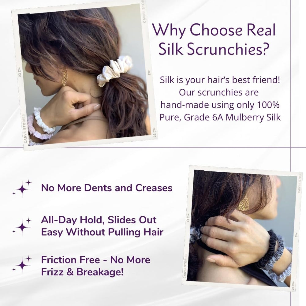 Mulberry Park Silks gentle on all hair types without pulling