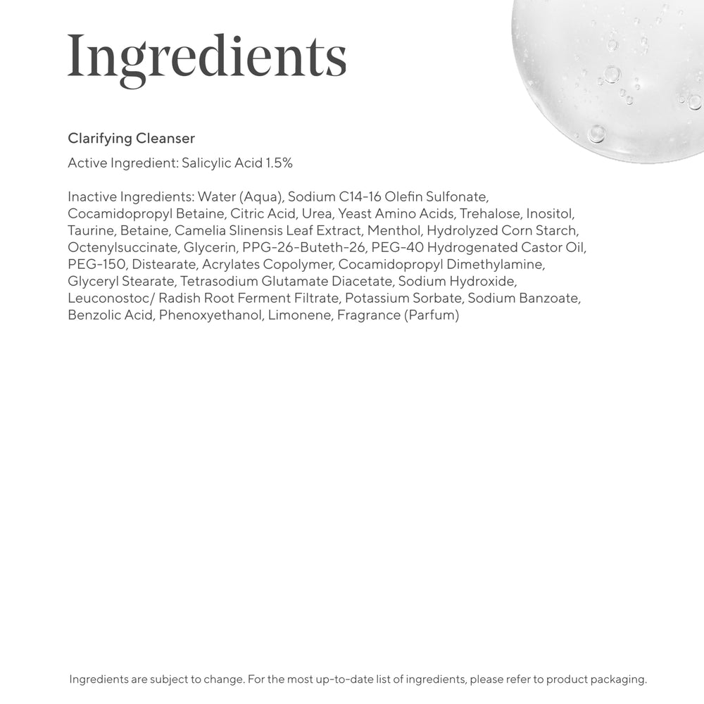Time-release action of Murad Acne Control Clarifying Cleanser depicted as extended effect.