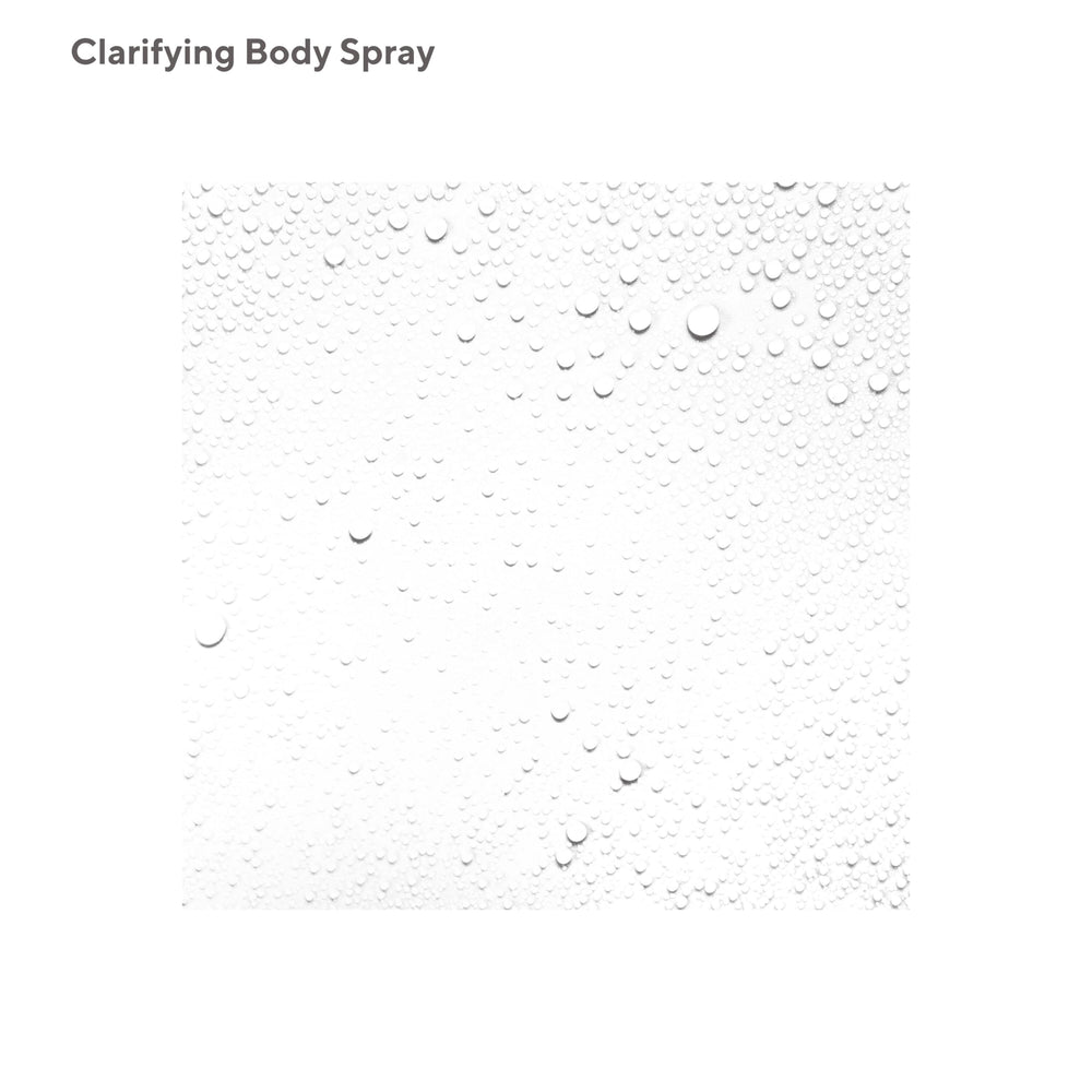 Murad Clarifying Body Spray angled-dispense for easy application.