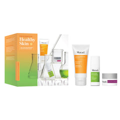 Murad Ess-C Cleanser bottle pour shows refreshing citrus cleanse for radiant skin.