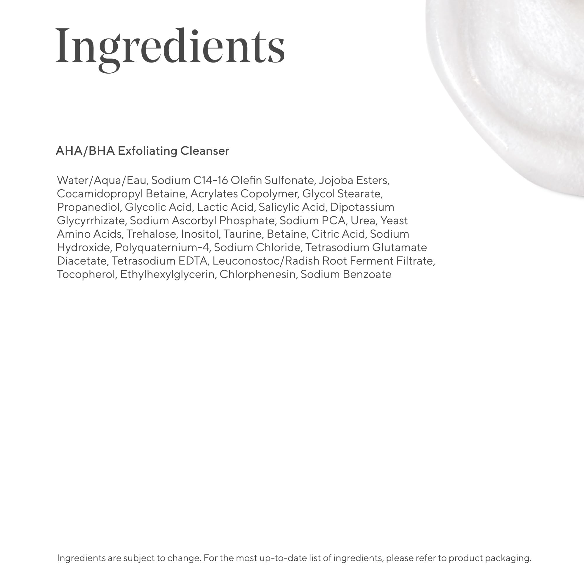 Murad Hydrate Trial Kit cream texture close-up highlights moisture.
