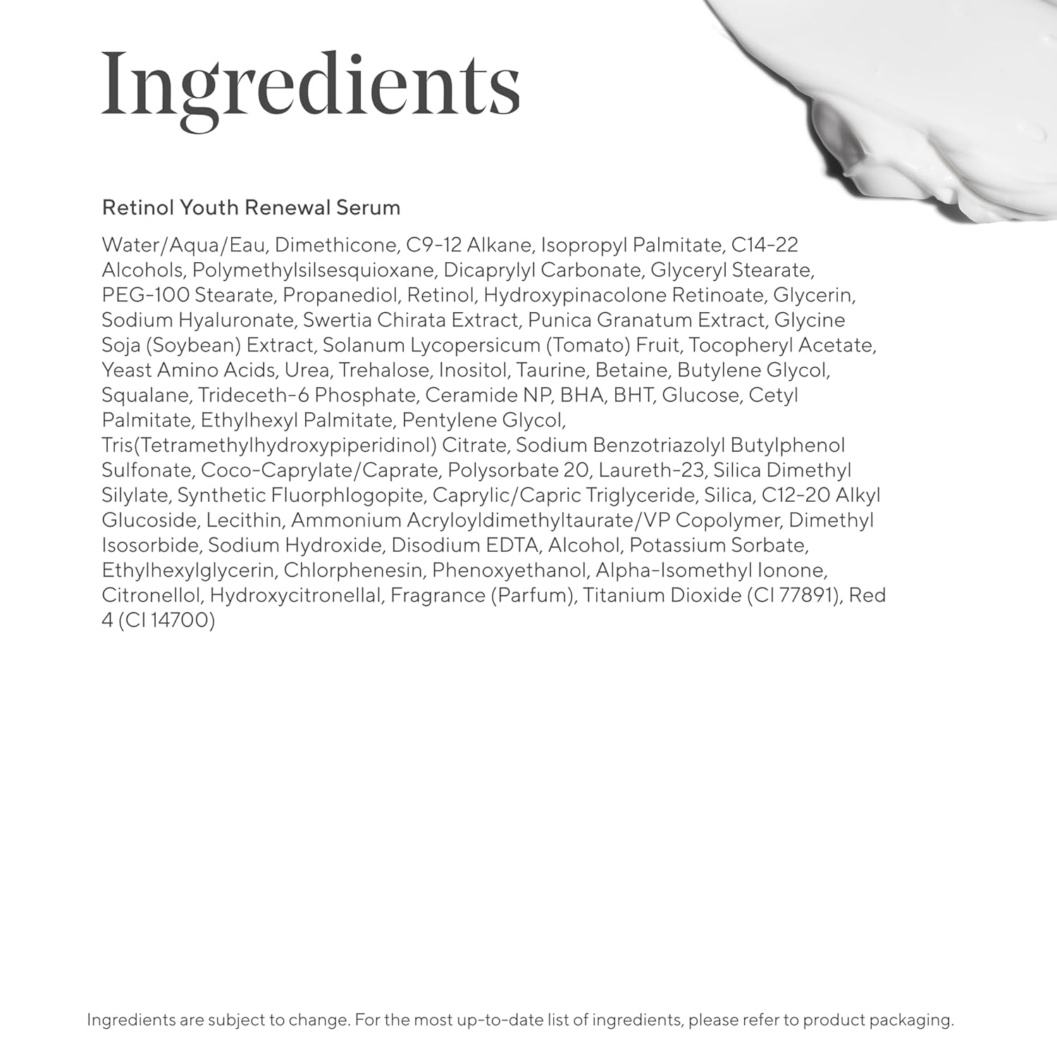 Murad Hydro Dynamic Moisturizer application close-up illustrates quick, soothing hydration.