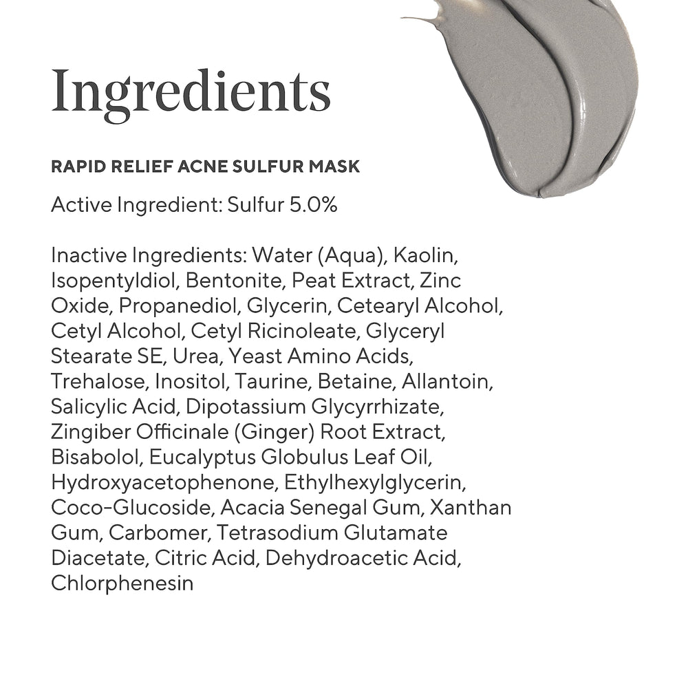 Kaolin clay purification in Murad mask for clear pores.