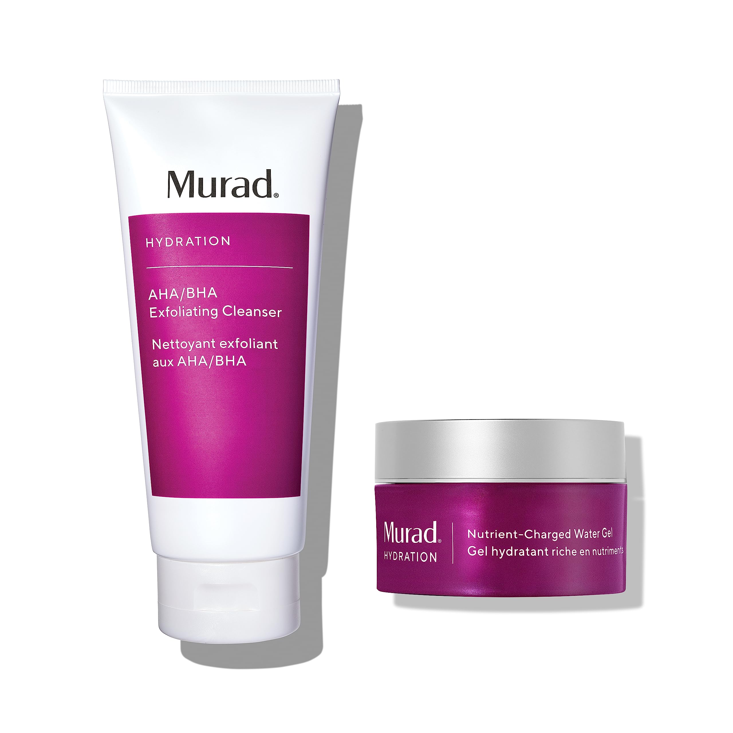 Murad Smooth & Replenish water gel jar delivers lightweight hydration.