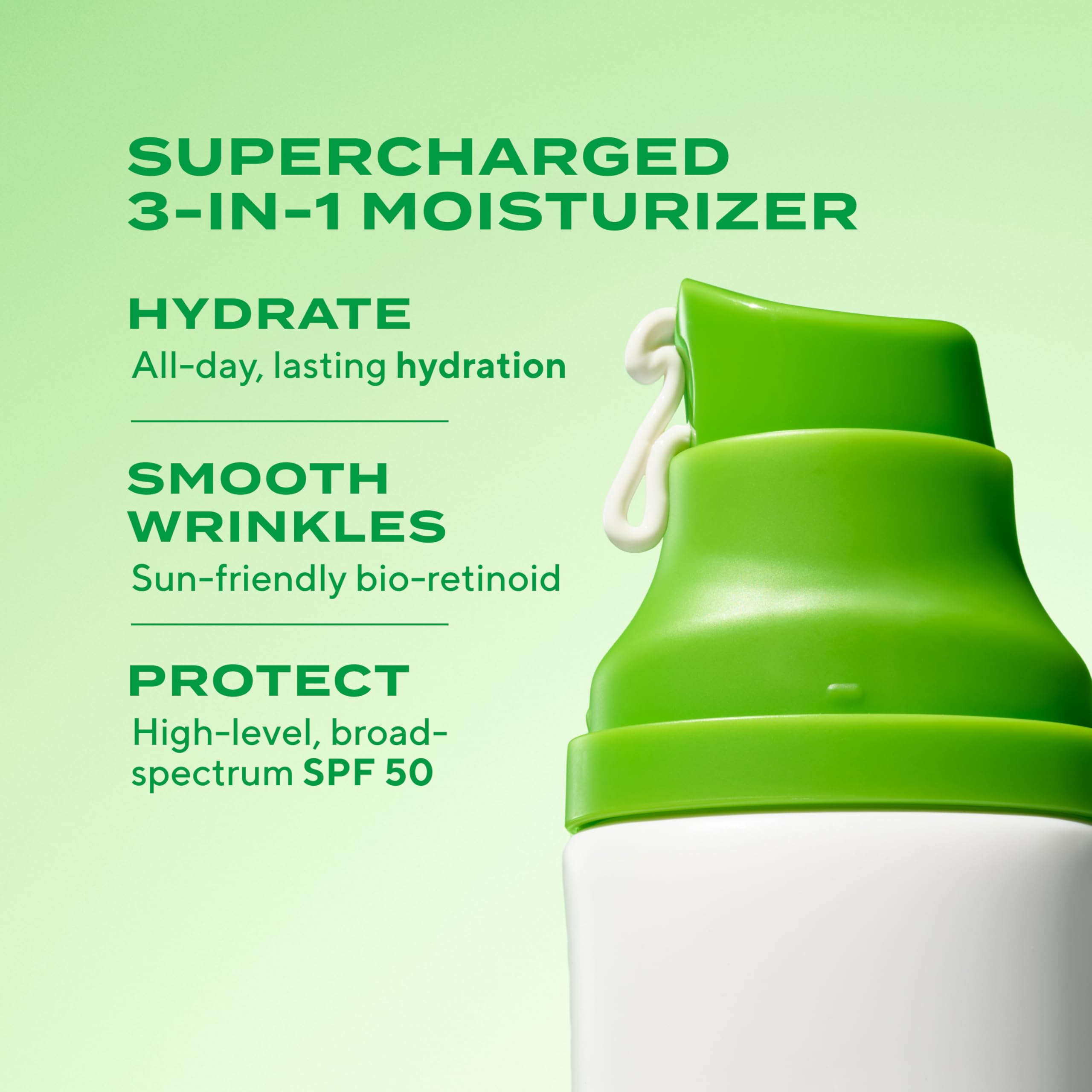 Murad Superactive bio-retinoid application close-up showing smoothing action.