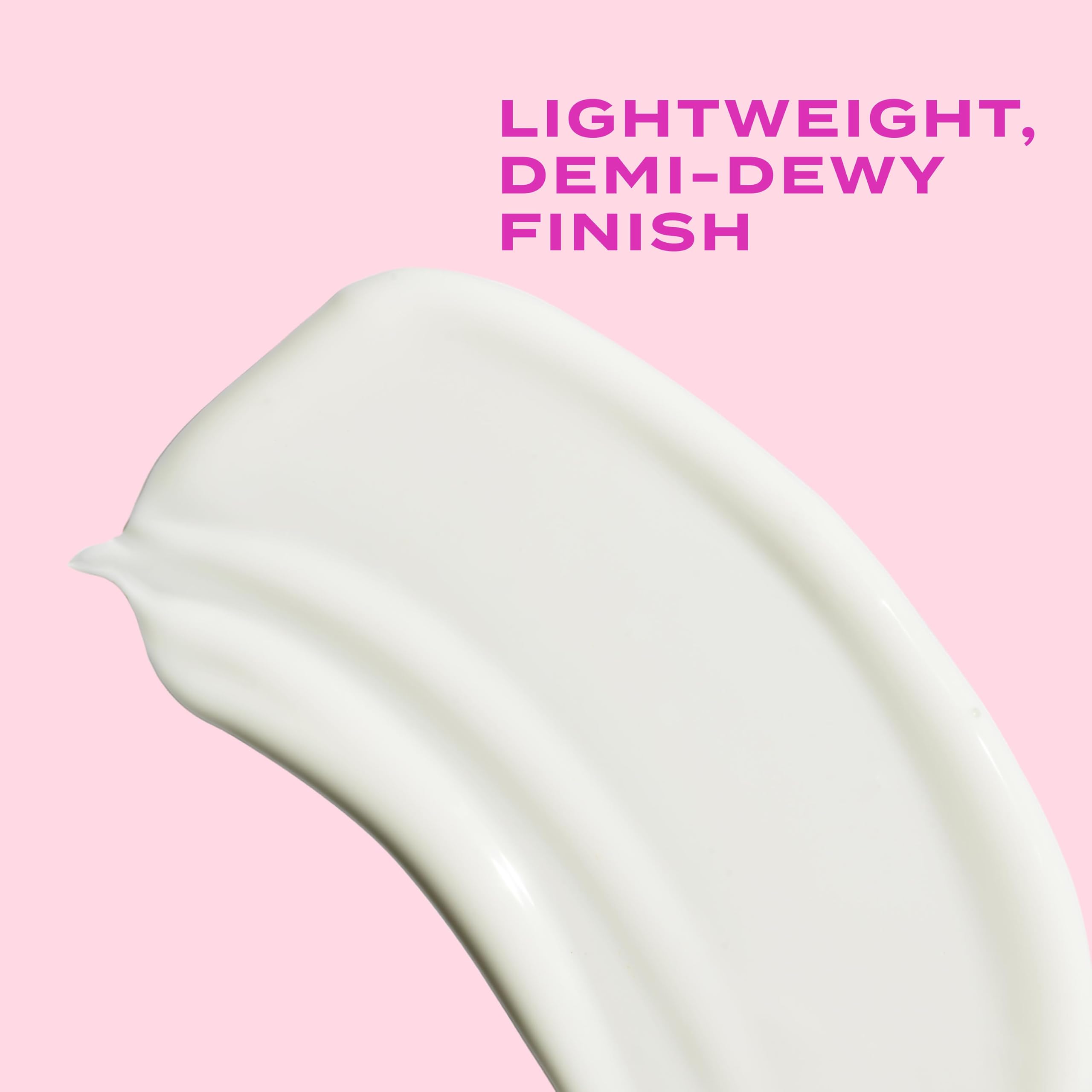 Texture close-up of Murad moisturizer reveals light, non-greasy hydration.