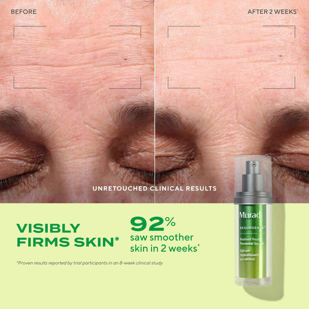 Murad trial-kit packaging front view showcases compact daily regimen.