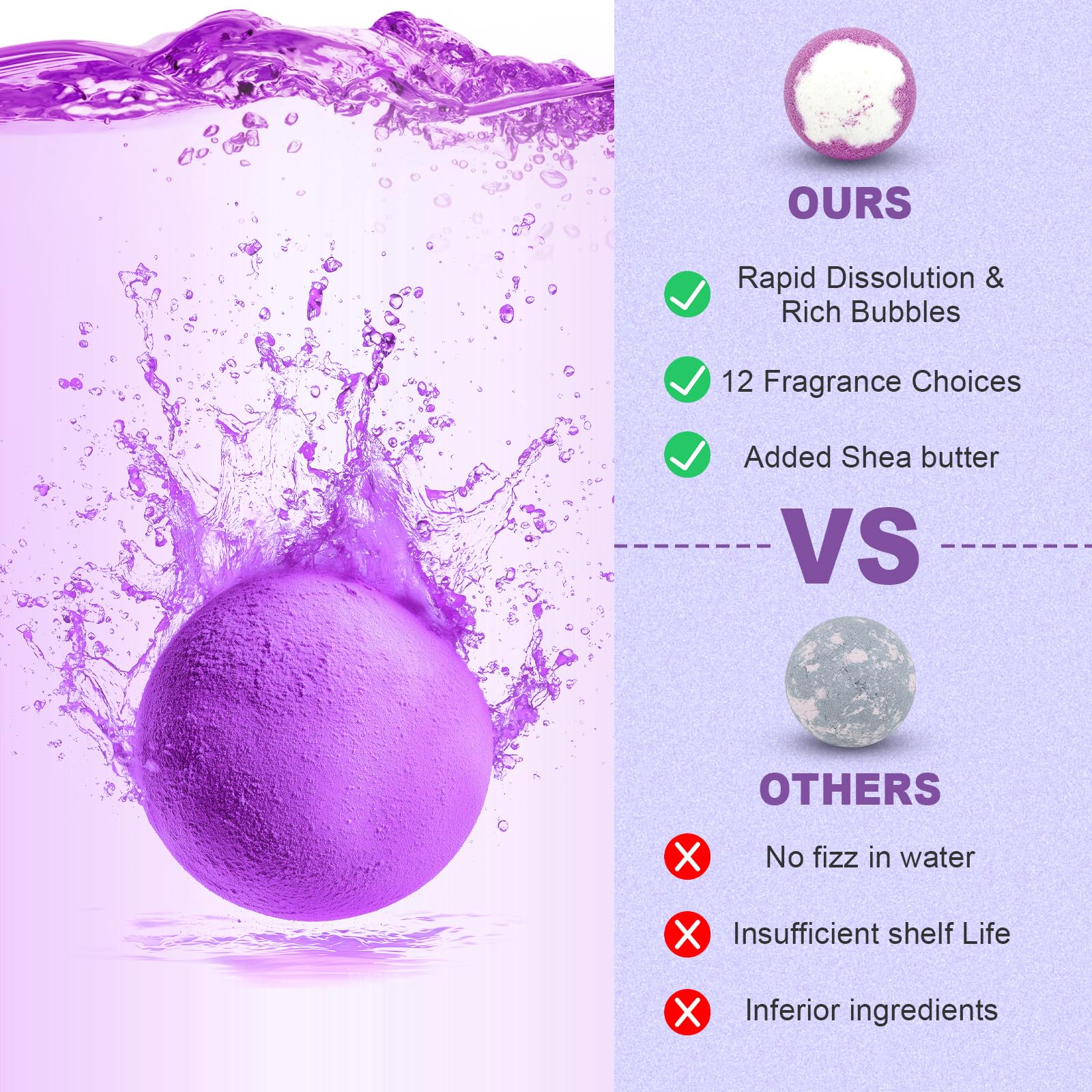 MURAN SHOWER bubbles and colors in tub during bath