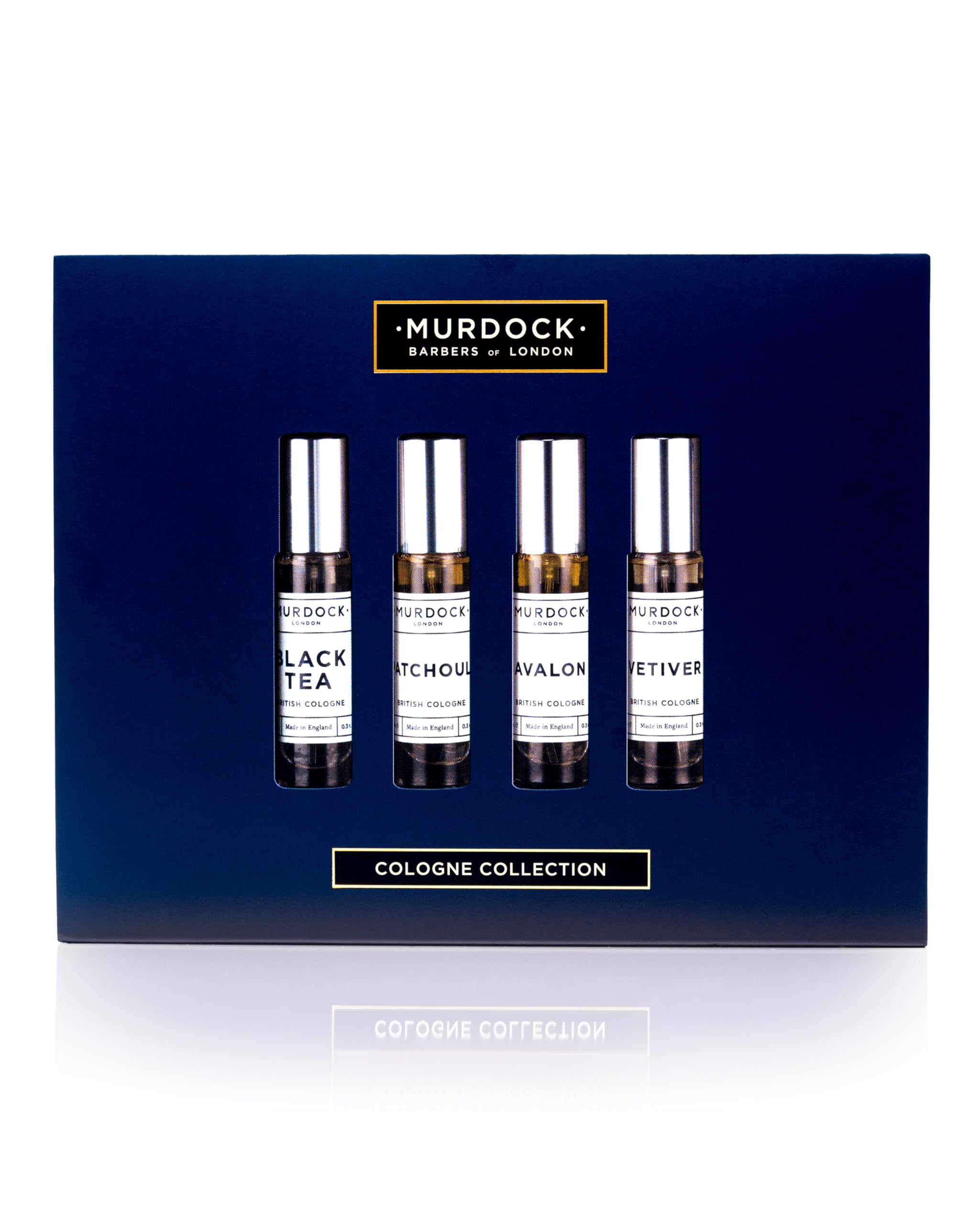 Murdock London The Cologne Collection travel-size set, ideal for easy scent switching on the go