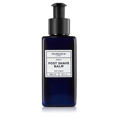 Murdock London Post Shave Balm bottle shows lightweight, soothing hydration.