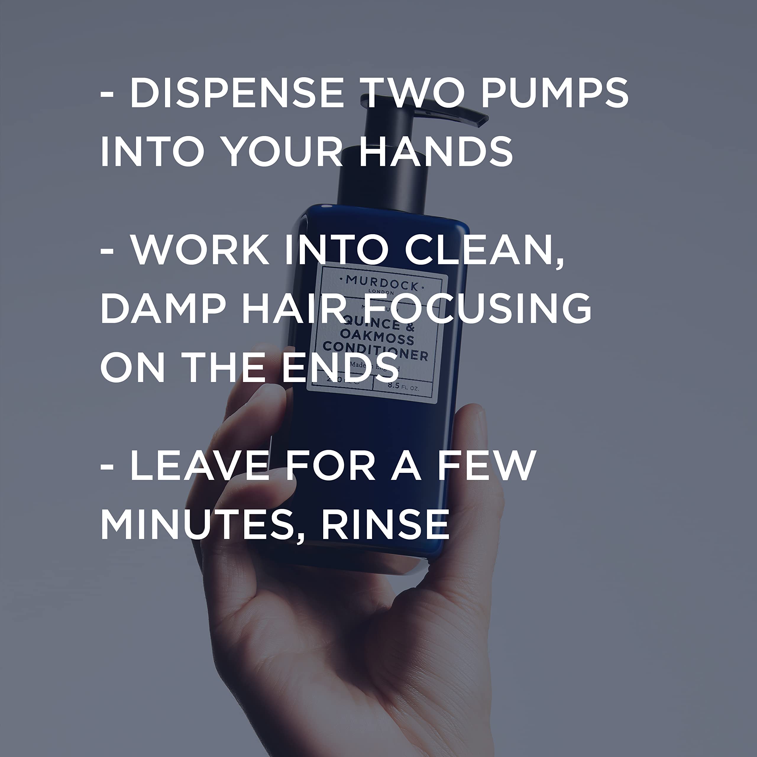 Applied to damp hair ends for targeted nourishment.