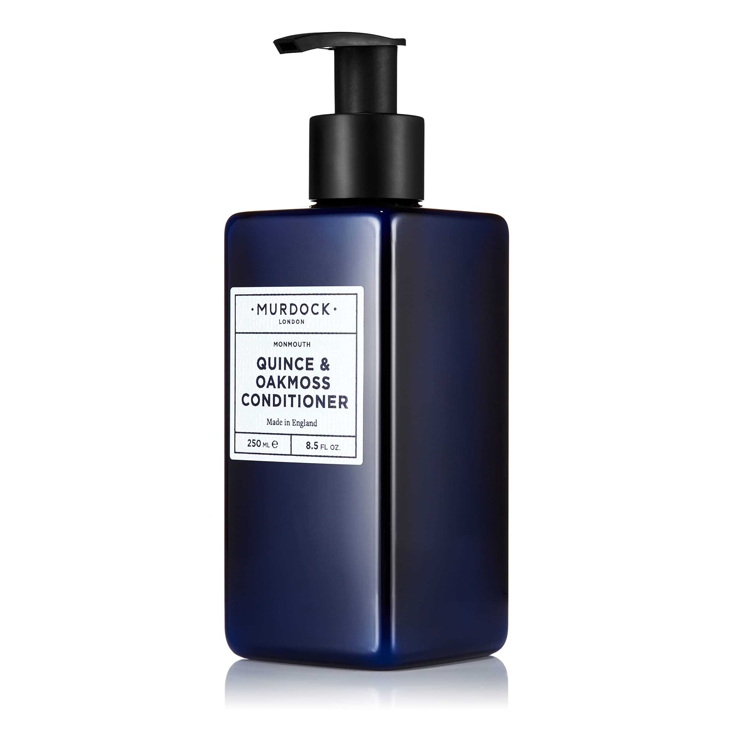 Conditioner pump releasing a rich formula for all hair types.