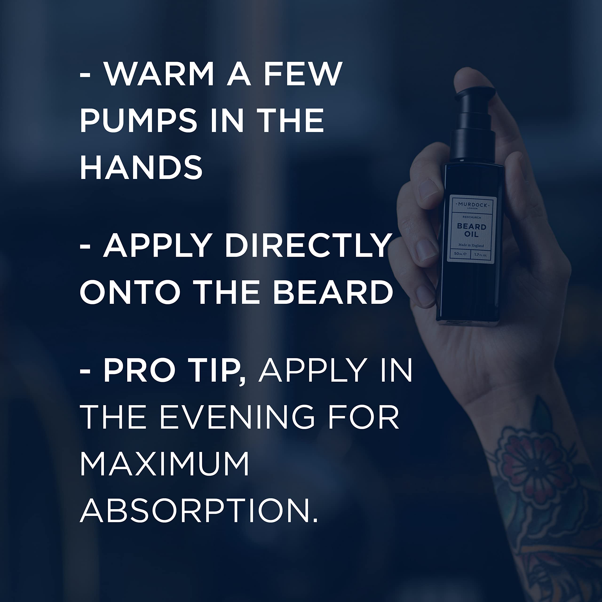 Brush application with Murdock London shaving cream builds thicker lather for protection.