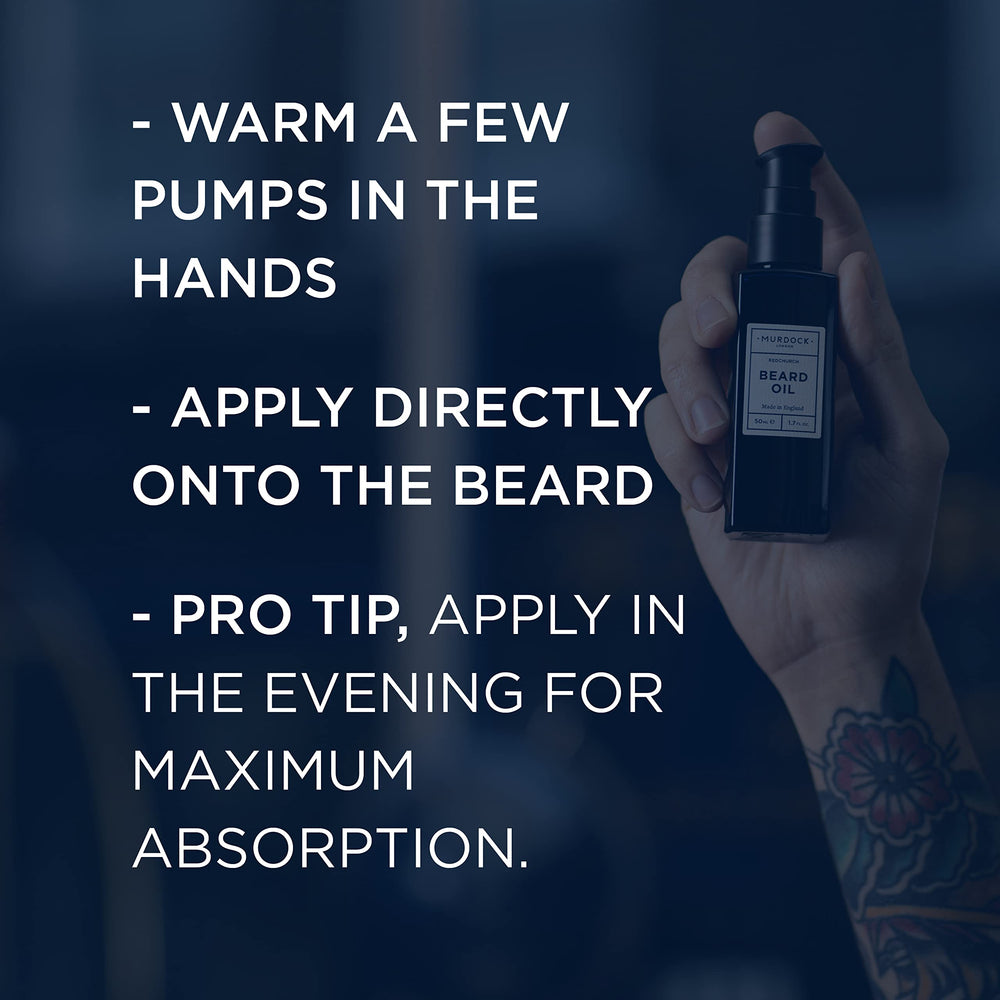 Brush application with Murdock London shaving cream builds thicker lather for protection.
