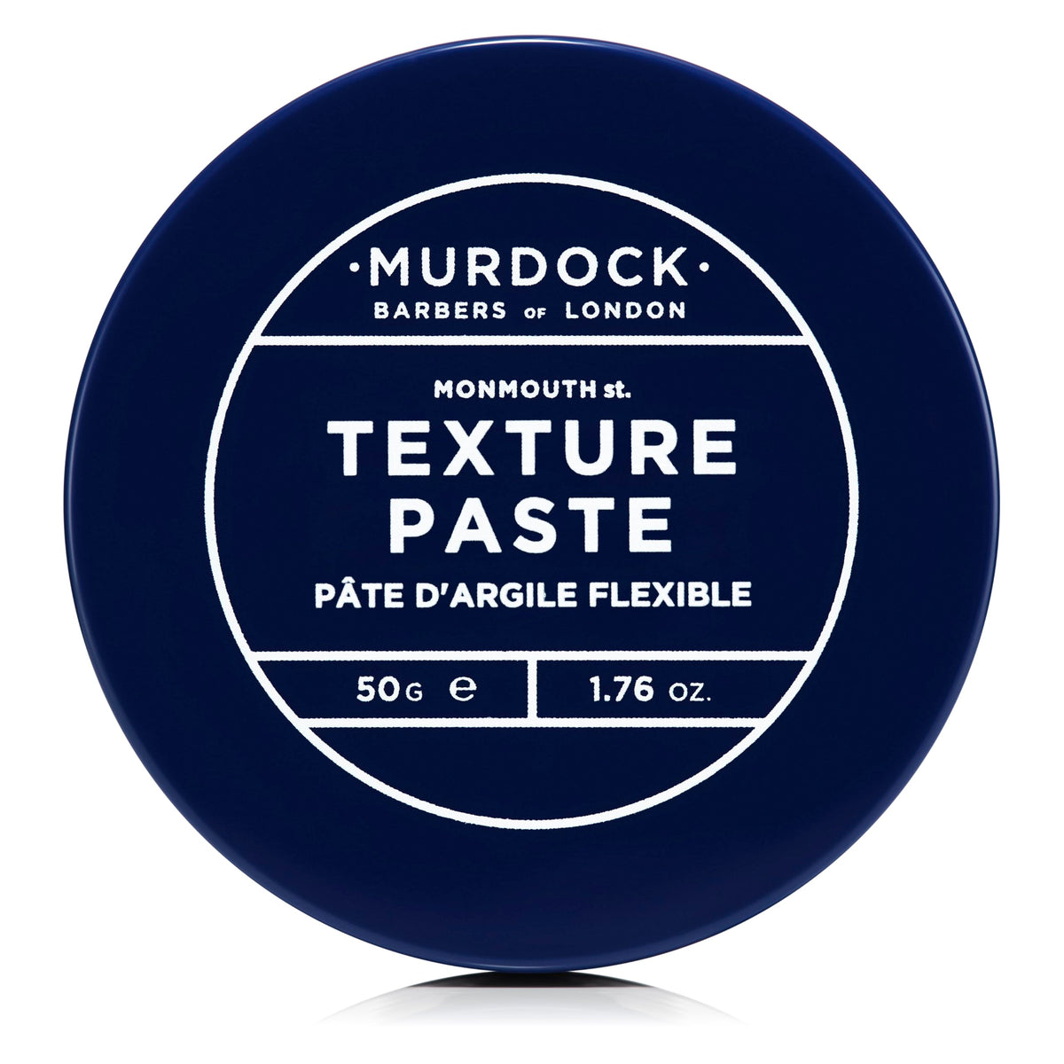 Texture Paste Murdock London : bouteille close-up, finition mate et tenue légère.