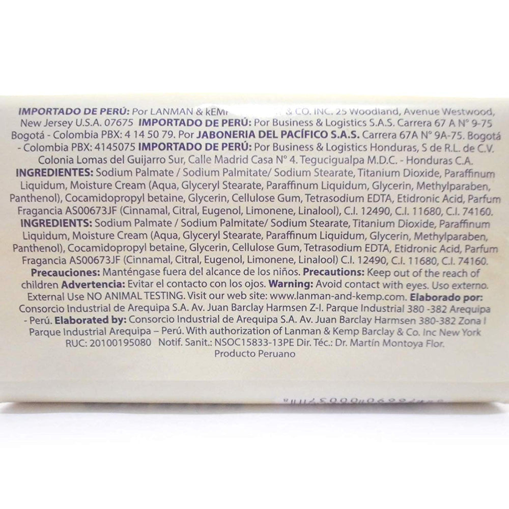 Murray & Lanman Florida Water Bar Soap foamy texture for a refreshing shower ritual
