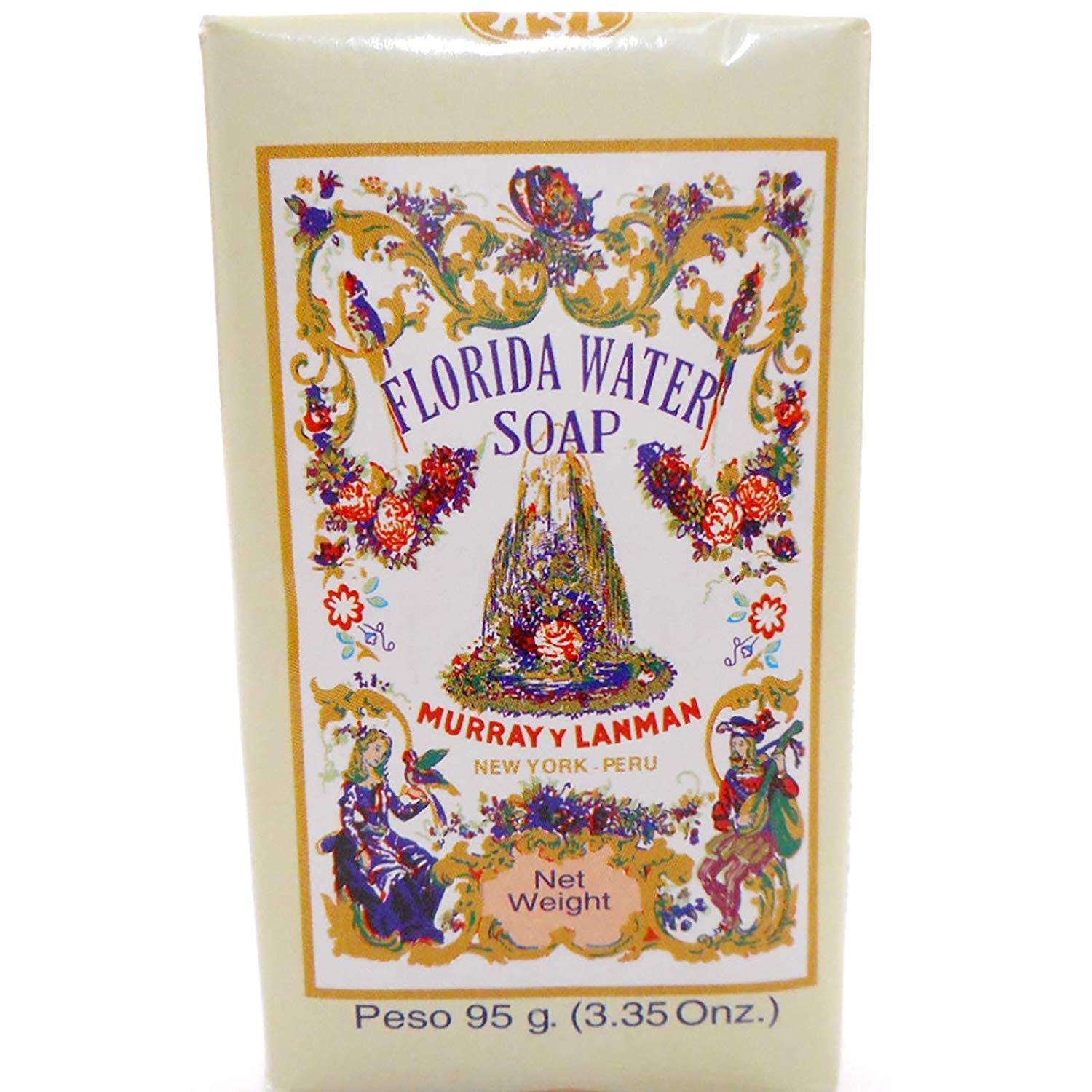 Murray & Lanman Florida Water Bar Soap close-up lather for refreshed skin