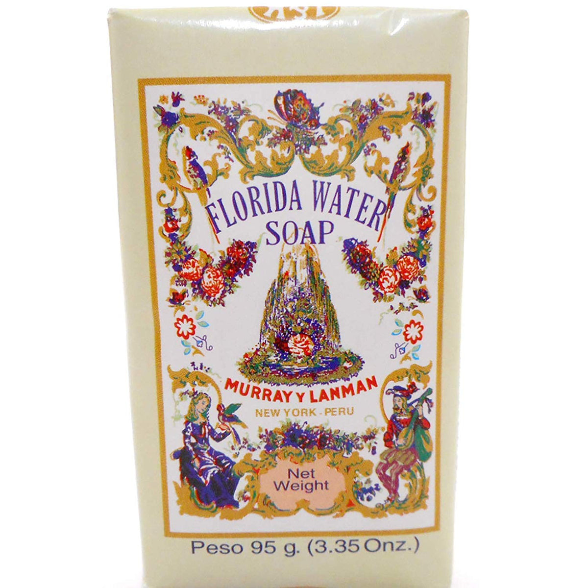 Murray & Lanman Florida Water Bar Soap close-up lather for refreshed skin