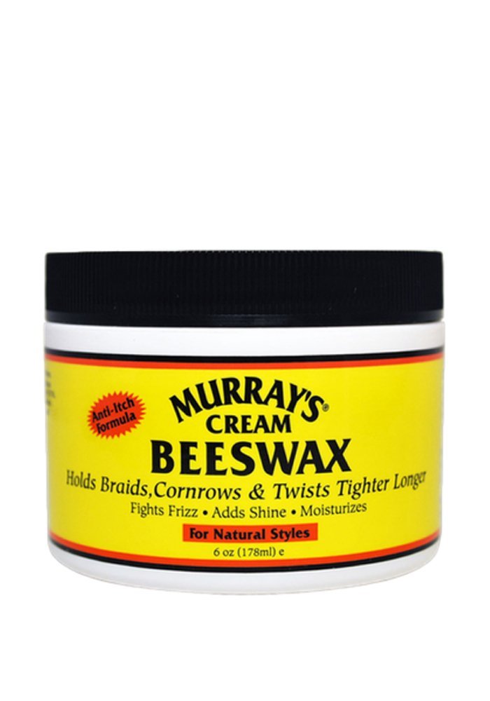 Murray's Beeswax Cream 6oz front view for everyday styling.